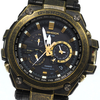 カシオ(CASIO)のカシオ CASIO MTG-S1000BS-1AJR G-SHOCK MT-G バーゼルワールド2014スペシャルモデル 世界500本限定 ソーラー電波 メンズ 美品 _798331(腕時計(アナログ))