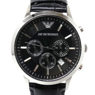 エンポリオアルマーニ(Emporio Armani)のEmporio Armani エンポリオ・アルマーニ クロノグラフ 腕時計 電池式 AR-2447 メンズ【中古】(腕時計(アナログ))