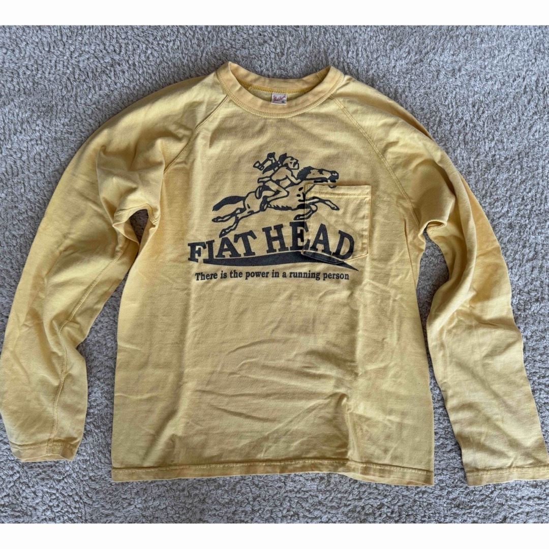 THE FLAT HEAD(フラットヘッド)のフラットヘッドロングTシャツ メンズのトップス(Tシャツ/カットソー(七分/長袖))の商品写真