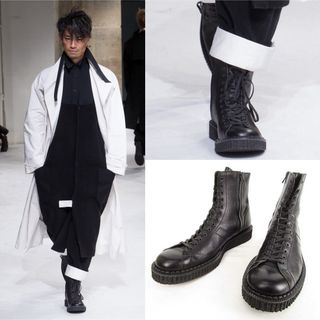 ヨウジヤマモトプールオム(Yohji Yamamoto POUR HOMME)のyohji yamamoto pour homme ヨウジヤマモト ブーツ(ブーツ)