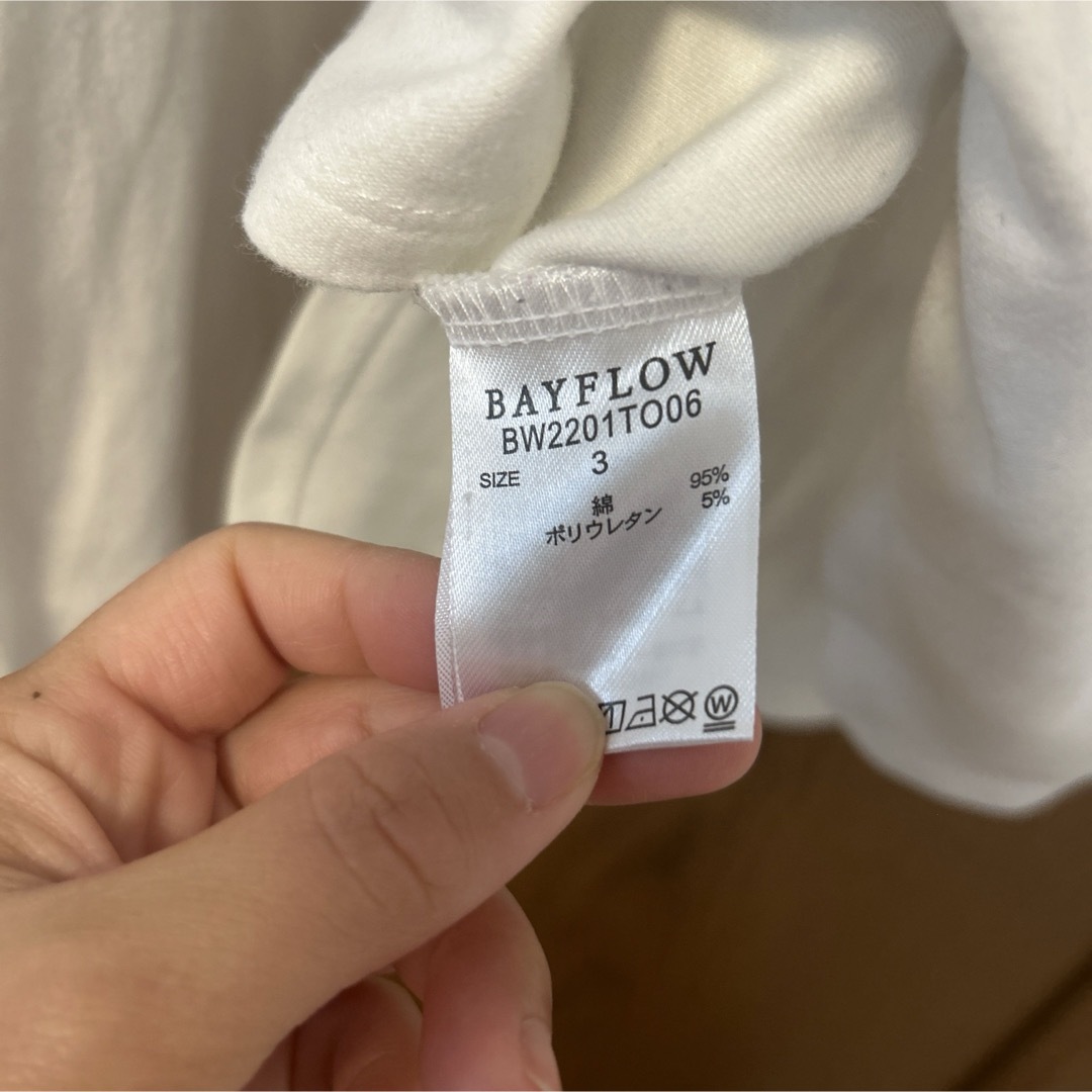 BAYFLOW(ベイフロー)のBAYFLOW V字トレーナー レディースのトップス(Tシャツ(長袖/七分))の商品写真