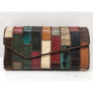 グラム(glamb)のglamb(グラム) Gaudy Long Wallet ガウディ ロングウォレット 長財布 【C0830-007】(長財布)