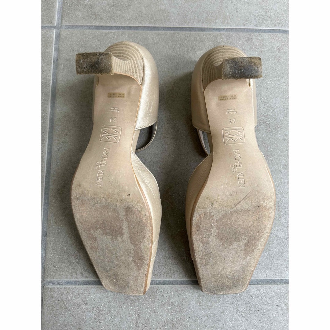 MK MICHEL KLEIN(エムケーミッシェルクラン)のミッシェルクラン 24cm レディース 靴 レディースの靴/シューズ(ハイヒール/パンプス)の商品写真
