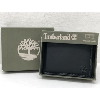 ティンバーランド(Timberland)のTimberland(ティンバーランド) PASSCASE WALLET パスケースウォレット レザー 二つ折り財布 / ブラック 【C0840-007】(折り財布)