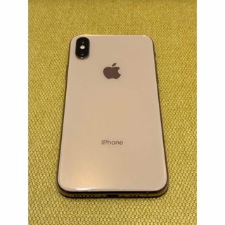 アップル(Apple)の【美品】iPhone xs 256GB ゴールド　SIMフリー(スマートフォン本体)