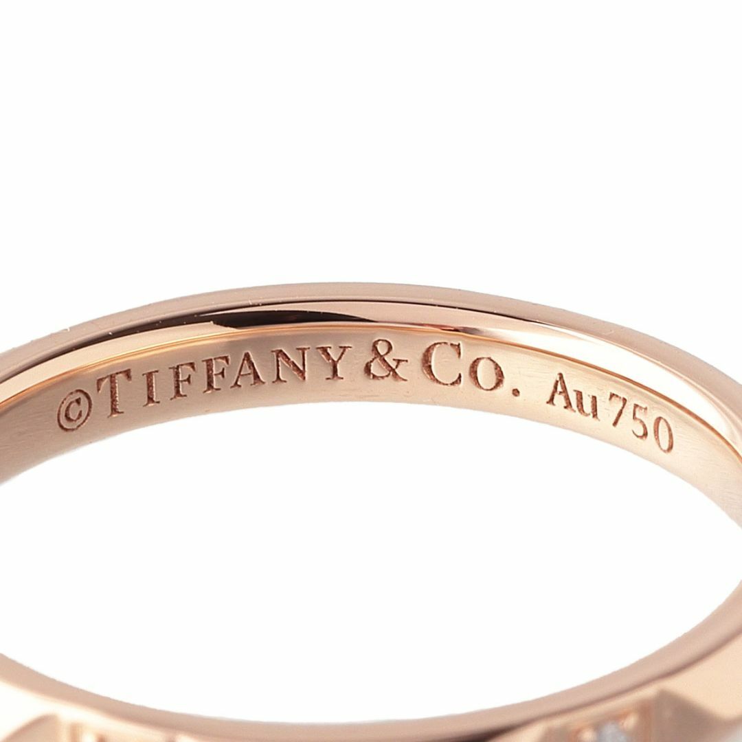 Tiffany & Co.(ティファニー)のティファニー 現行モデル ダイヤ リング トゥルー バンド 14号 AU750PG 新品仕上げ済 TIFFANY【15908】 レディースのアクセサリー(リング(指輪))の商品写真