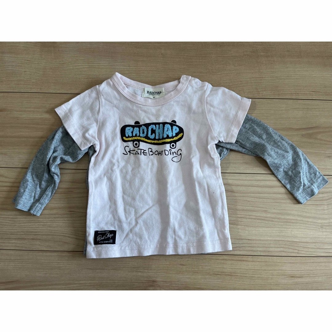 RADCHAP(ラッドチャップ)のラッドチャップ Tシャツ 90 キッズ/ベビー/マタニティのキッズ服男の子用(90cm~)(Tシャツ/カットソー)の商品写真