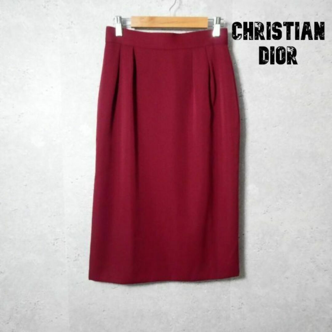 Christian Dior(クリスチャンディオール)の美品 Christian Dior ミモレ丈 ロング丈 タイト スカート レディースのスカート(ロングスカート)の商品写真