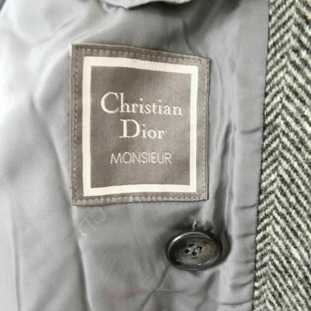 Christian Dior(クリスチャンディオール)の美品 Christian Dior MONSIEUR ロング チェスターコート メンズのジャケット/アウター(チェスターコート)の商品写真