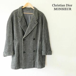 クリスチャンディオール(Christian Dior)の美品 Christian Dior MONSIEUR ロング チェスターコート(チェスターコート)