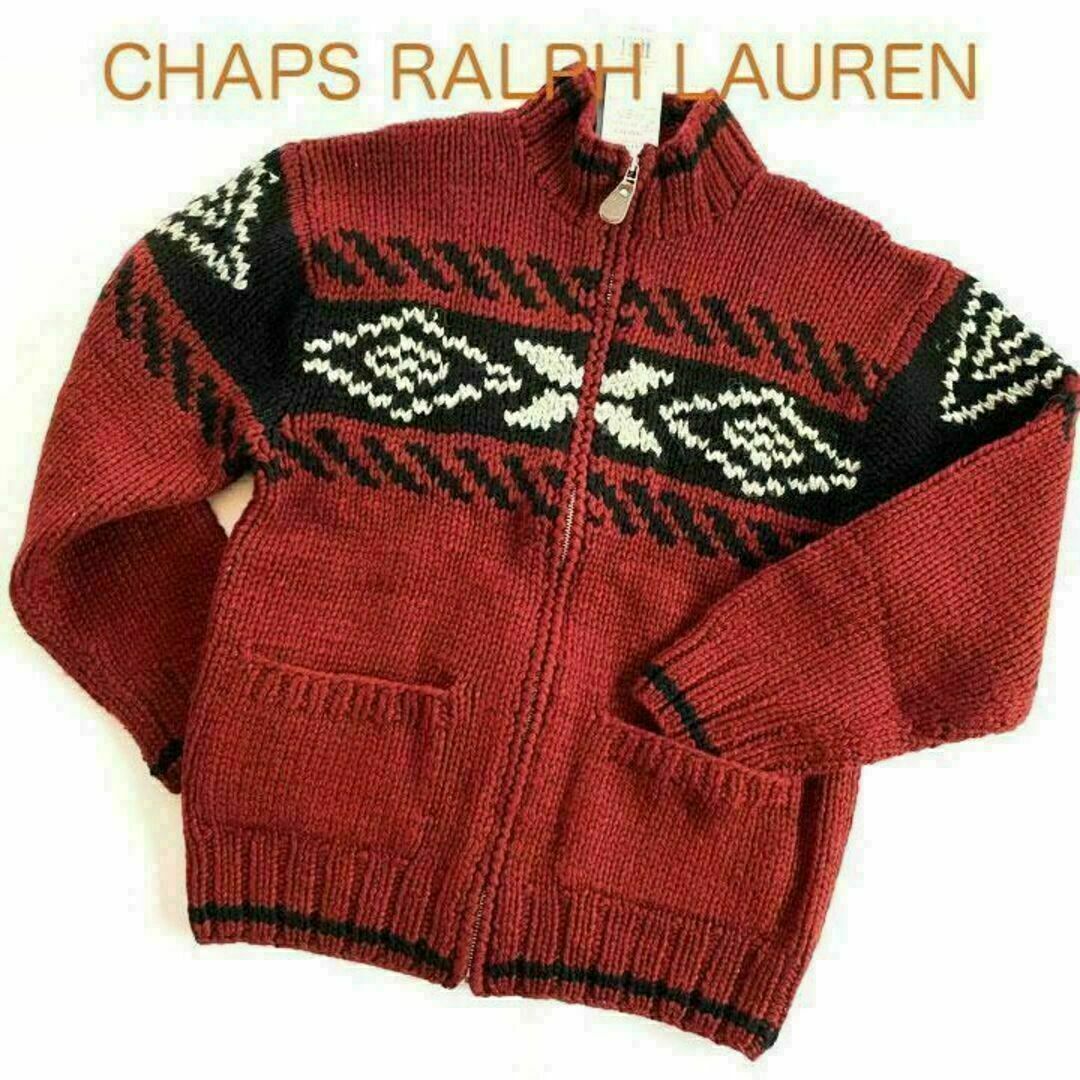 CHAPS(チャップス)のCHAPS RALPHLAUREN ニット ジャケット カーディガン セーター メンズのジャケット/アウター(ブルゾン)の商品写真