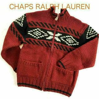 チャップス(CHAPS)のCHAPS RALPHLAUREN ニット ジャケット カーディガン セーター(ブルゾン)