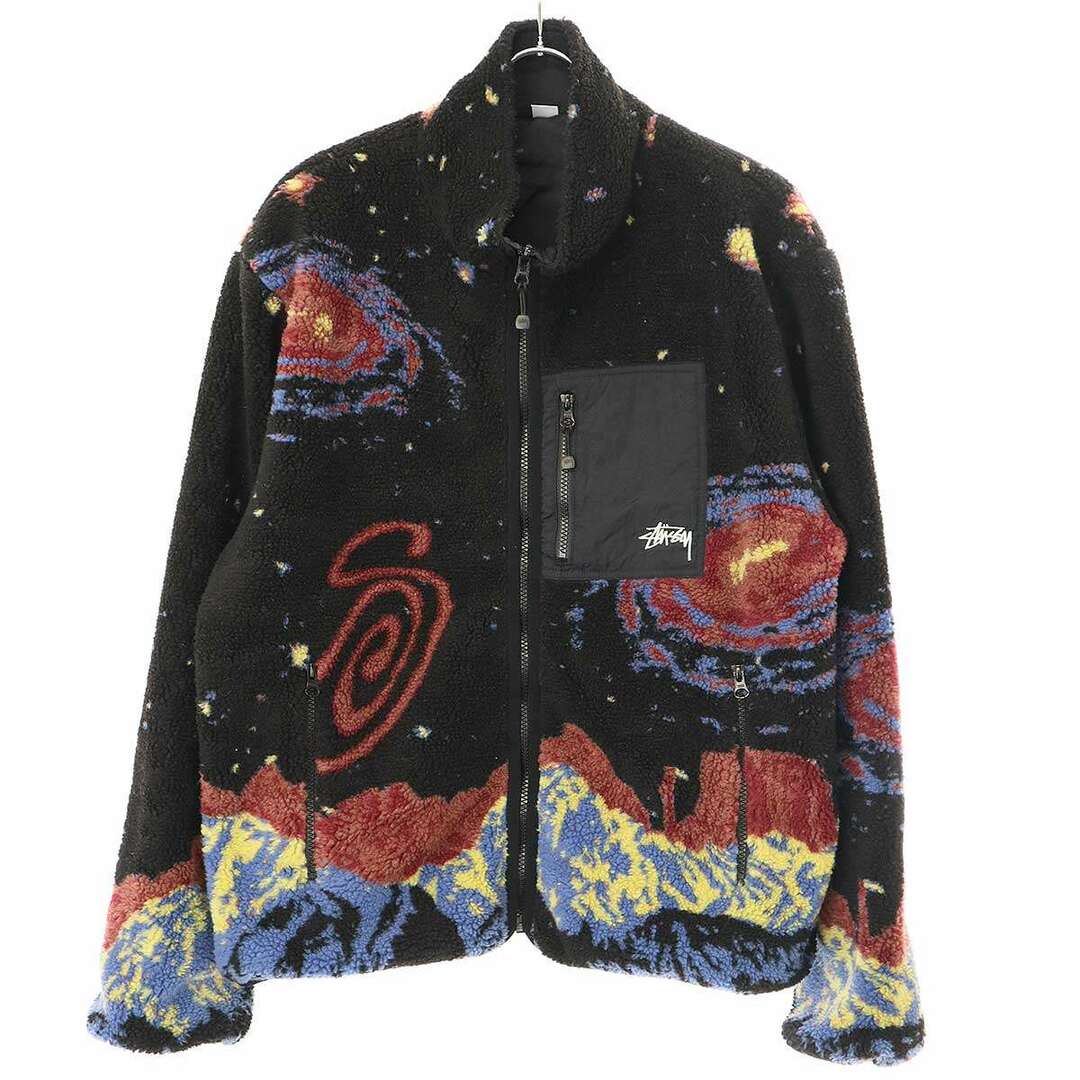 STUSSY(ステューシー)のStussy ステューシー 23SS Cosmos Reversible Jacket コスモスリバーシブルフリースジャケット  ミックス L メンズのジャケット/アウター(その他)の商品写真