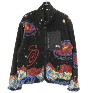 ステューシー(STUSSY)のStussy ステューシー 23SS Cosmos Reversible Jacket コスモスリバーシブルフリースジャケット  ミックス L(その他)