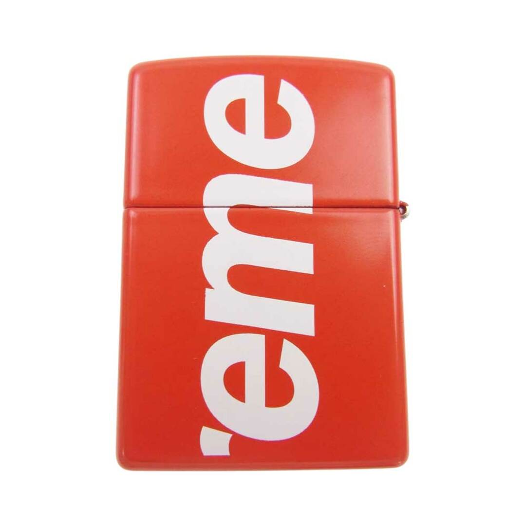 Supreme(シュプリーム)のSupreme シュプリーム ライター 18SS Logo Zippo ロゴ ジッポ ライター レッド系【中古】 メンズのアクセサリー(その他)の商品写真