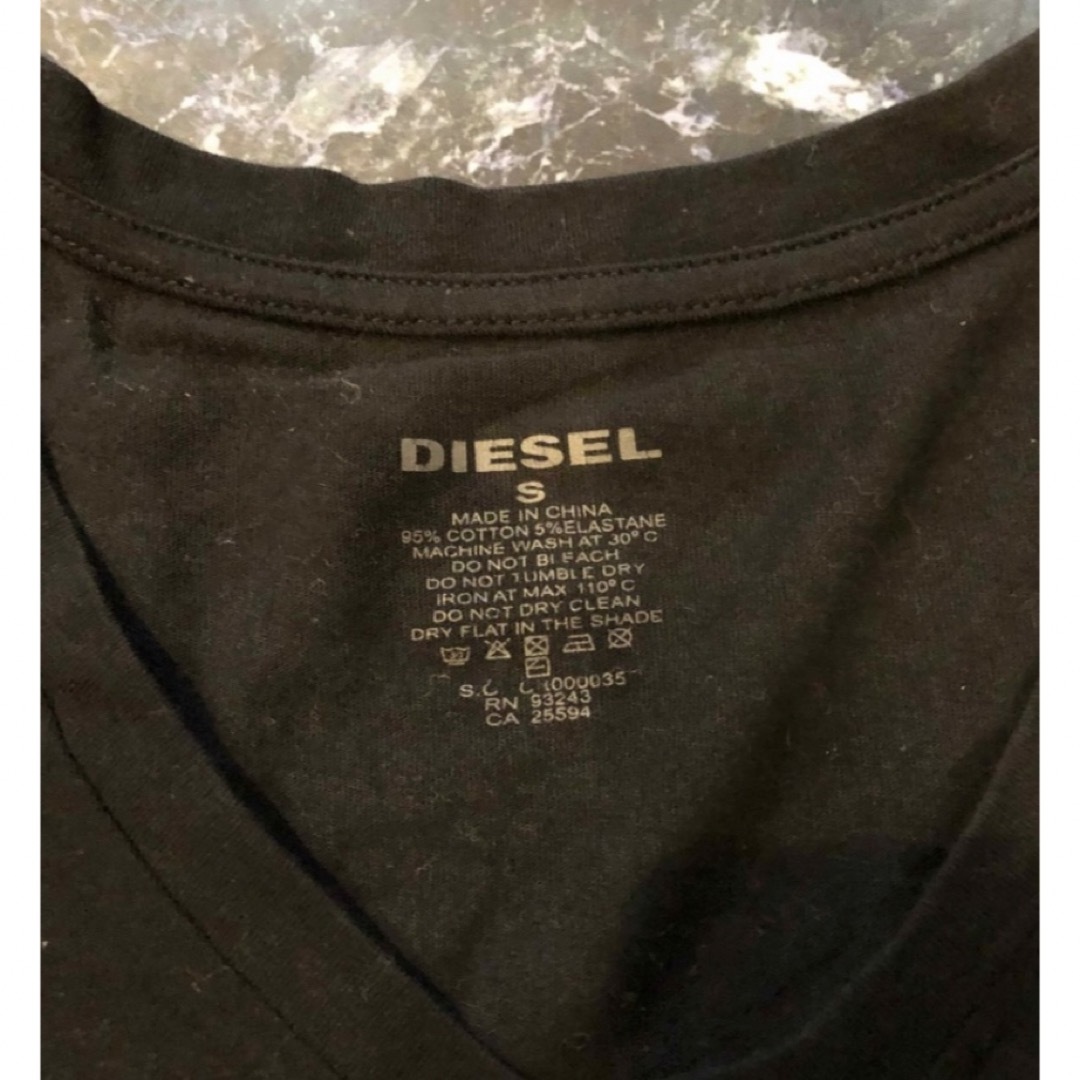 DIESEL(ディーゼル)のディーゼル　DIESEL トップス　半袖Tシャツ　ブラック メンズのトップス(Tシャツ/カットソー(半袖/袖なし))の商品写真