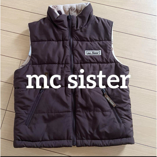 エムシーシスター(Mc Sister)のmc sister♡リバーシブルジャケット　袖なし♡130.140(ジャケット/上着)