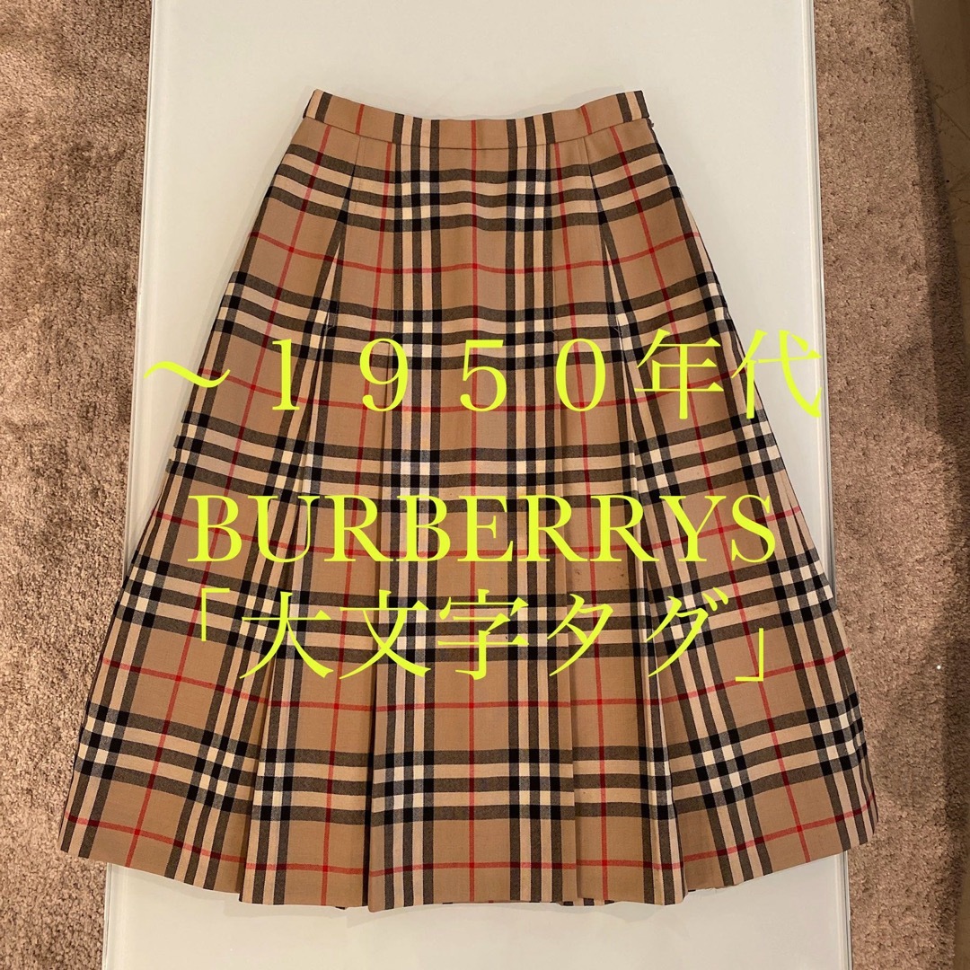 BURBERRY - 【希少☆1950年代前】BURBERRYS バーバリーズ BURBERRY - 【希少☆1950年代前】BURBERRYS バーバリーズ