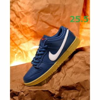 ナイキ(NIKE)の③Nike SB Dunk Low Orange Label Navy Gum(スニーカー)