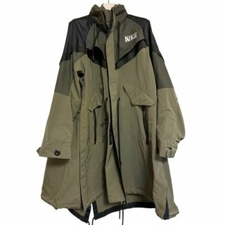 サカイ(sacai)の2022AW NIKE × sacai Men's Trench Jacket Khaki カーキ S(トレンチコート)