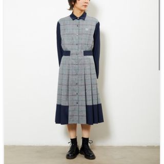 フレッドペリー(FRED PERRY)のフレッドペリー　チェックワンピース(ひざ丈ワンピース)