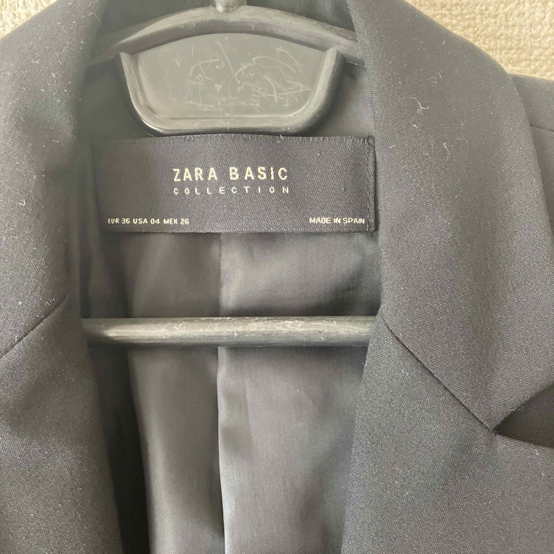 ZARA - ZARA ザラ セットアップ スーツ レディース ブラックの ZARA - ZARA ザラ セットアップ スーツ レディース ブラックの