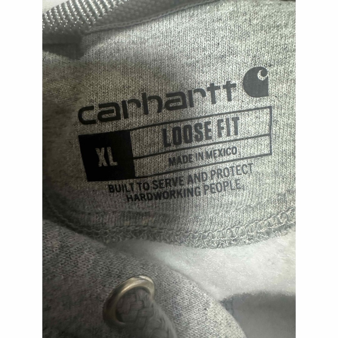 carhartt(カーハート)のカーハート　グレーパーカーXLサイズ メンズのトップス(パーカー)の商品写真