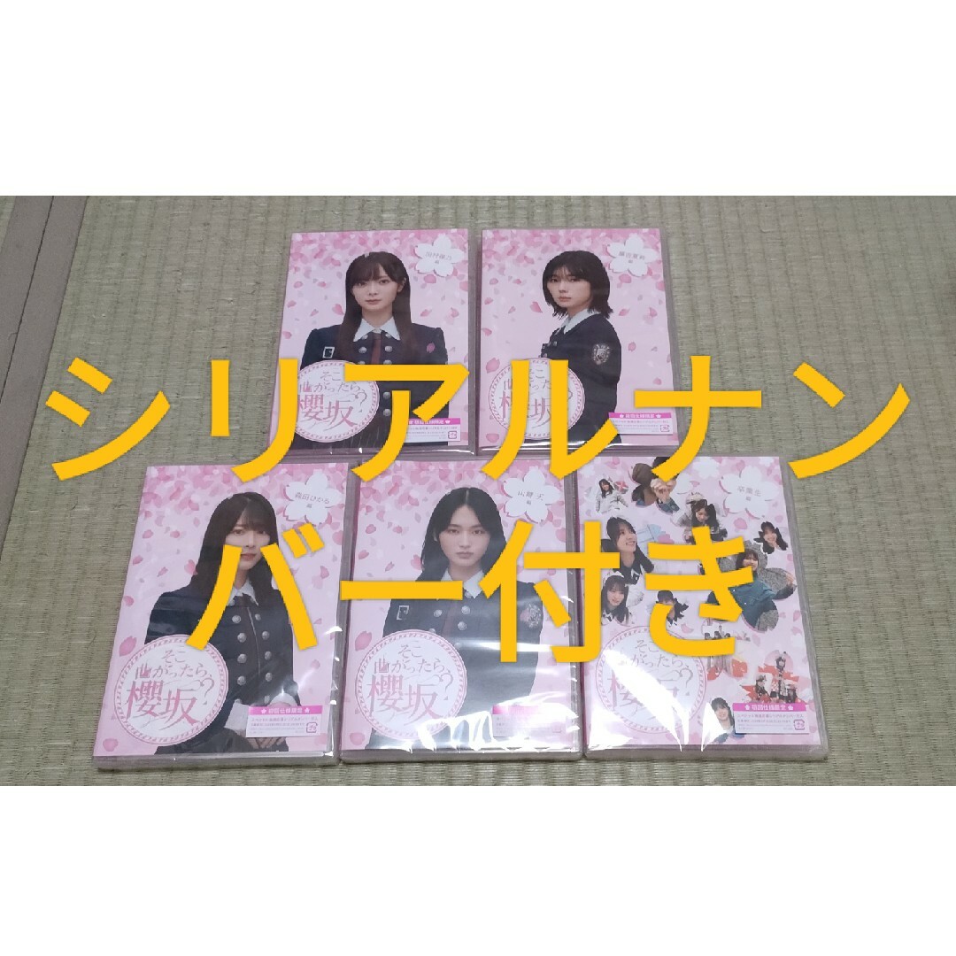 櫻坂46(サクラザカフォーティシックス)の櫻坂46 そこ曲がったら、櫻坂？ Blu-ray 5枚セット抽選応募券付 エンタメ/ホビーのDVD/ブルーレイ(アイドル)の商品写真