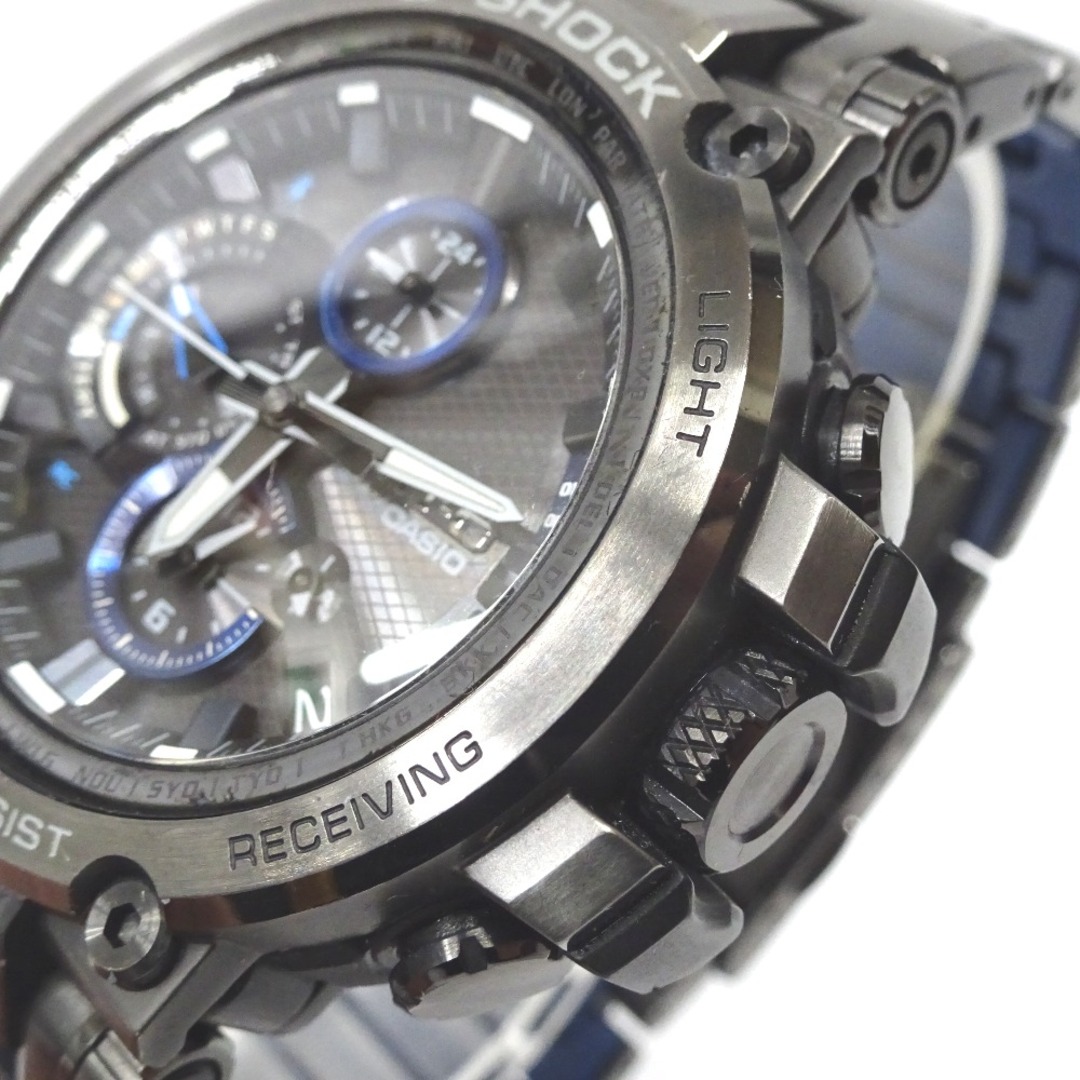 CASIO(カシオ)のカシオ 腕時計
 G-SHOCK MTG-B1000BD-1AJF ブラック×ブルー Ft1166421 中古 メンズの時計(腕時計(デジタル))の商品写真