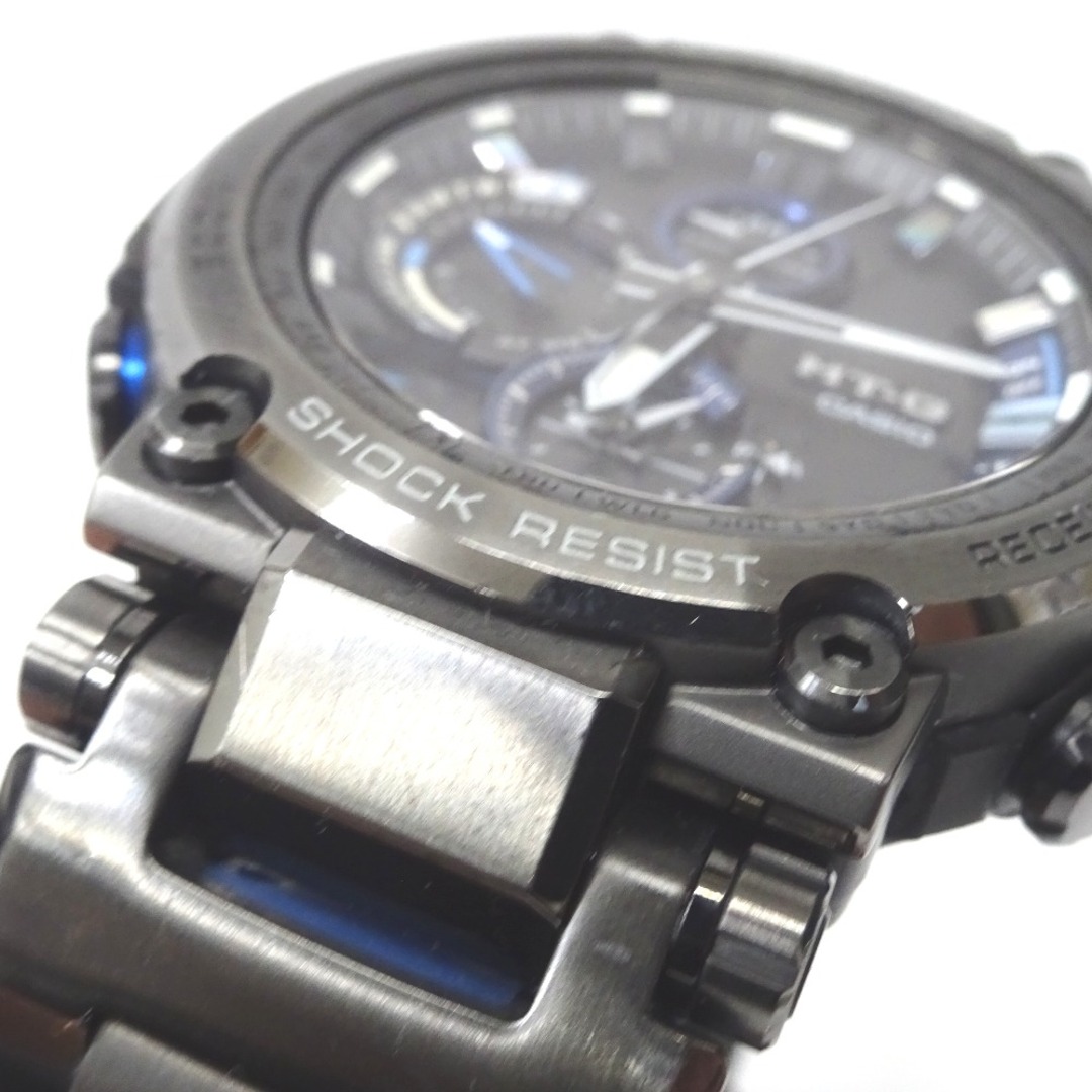 CASIO(カシオ)のカシオ 腕時計
 G-SHOCK MTG-B1000BD-1AJF ブラック×ブルー Ft1166421 中古 メンズの時計(腕時計(デジタル))の商品写真