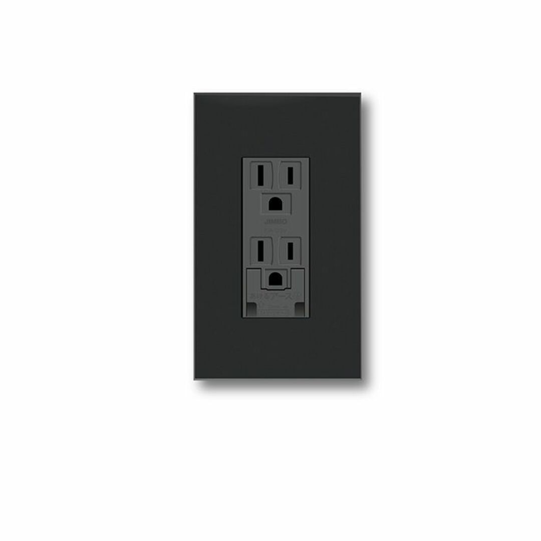 神保電器コンセントセット JEC-BN-55GE-SB QWD-3-MBK インテリア/住まい/日用品のインテリア/住まい/日用品 その他(その他)の商品写真