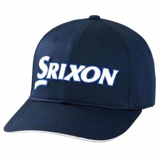 スリクソン(Srixon)のSRIXON(スリクソン) ゴルフキャップ ネイビーホワイト(ウエア)