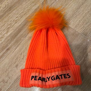 パーリーゲイツ(PEARLY GATES)のPEARLYGATES ニット帽(ウエア)