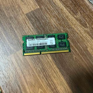 Sanmax DDR3 1666 12800 4GB ノート　ノートPC(PCパーツ)