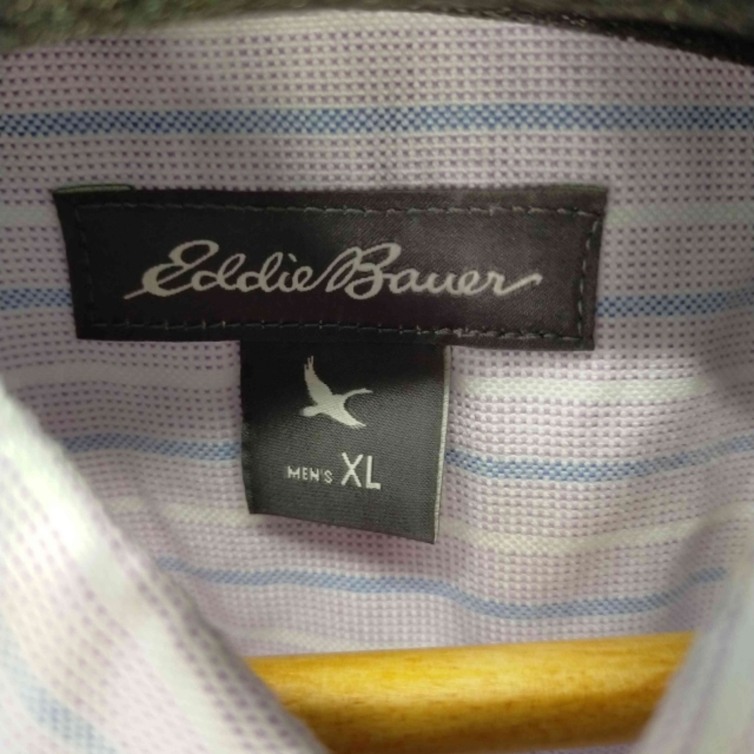 Eddie Bauer(エディーバウアー)のEddie Bauer(エディーバウアー) ボタンダウン ストライプ半袖シャツ メンズのトップス(その他)の商品写真