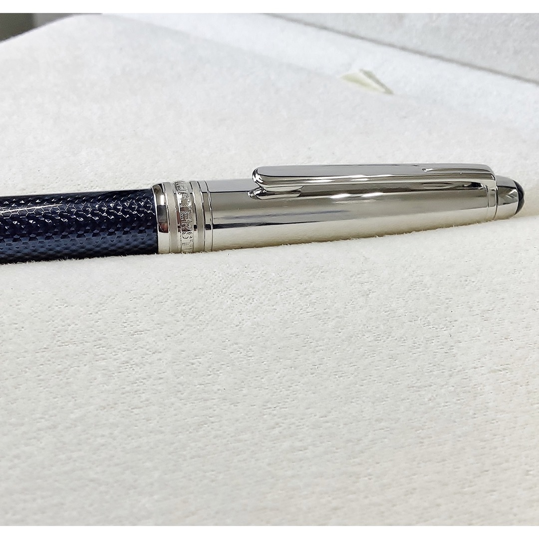 MONTBLANC(モンブラン)の美品 モンブラン ボールペン 限定品 ソリテール ブルーアワー ツイスト式 インテリア/住まい/日用品の文房具(ペン/マーカー)の商品写真