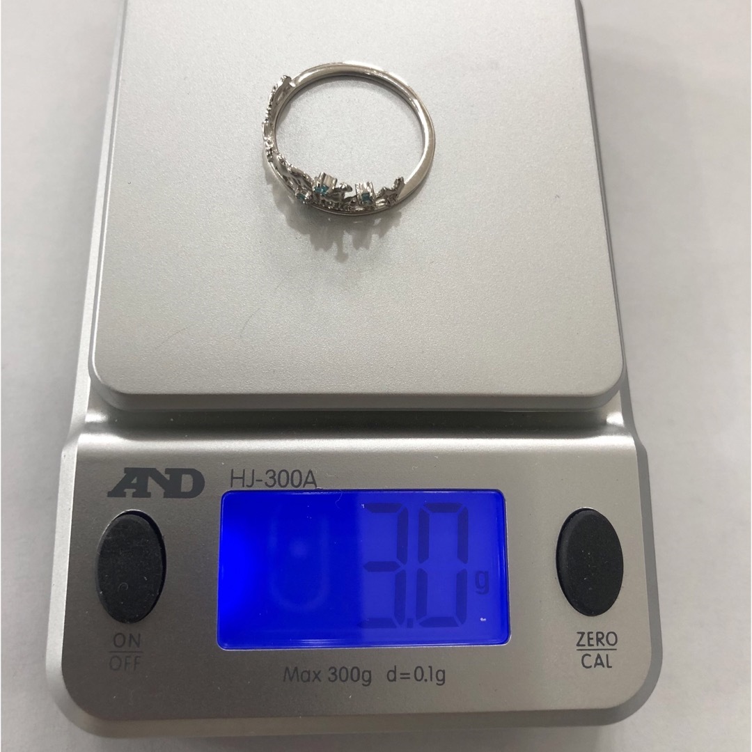 たろ様専用 NEWパライバトルマリンダイヤモンドリング レディースのアクセサリー(リング(指輪))の商品写真