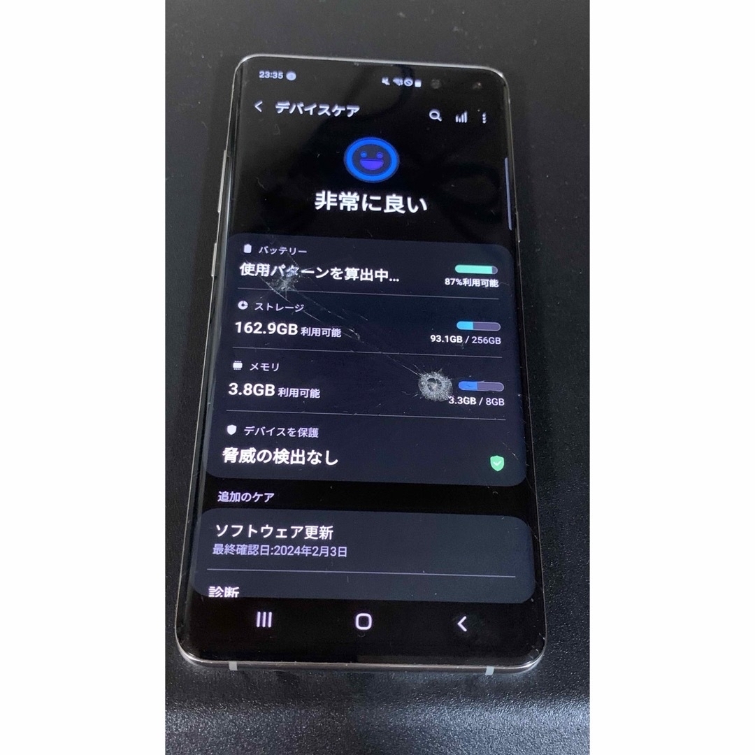 SAMSUNG - ［訳あり］Galaxy S10 5G 256 GB SIMフリーの通販 by ken's