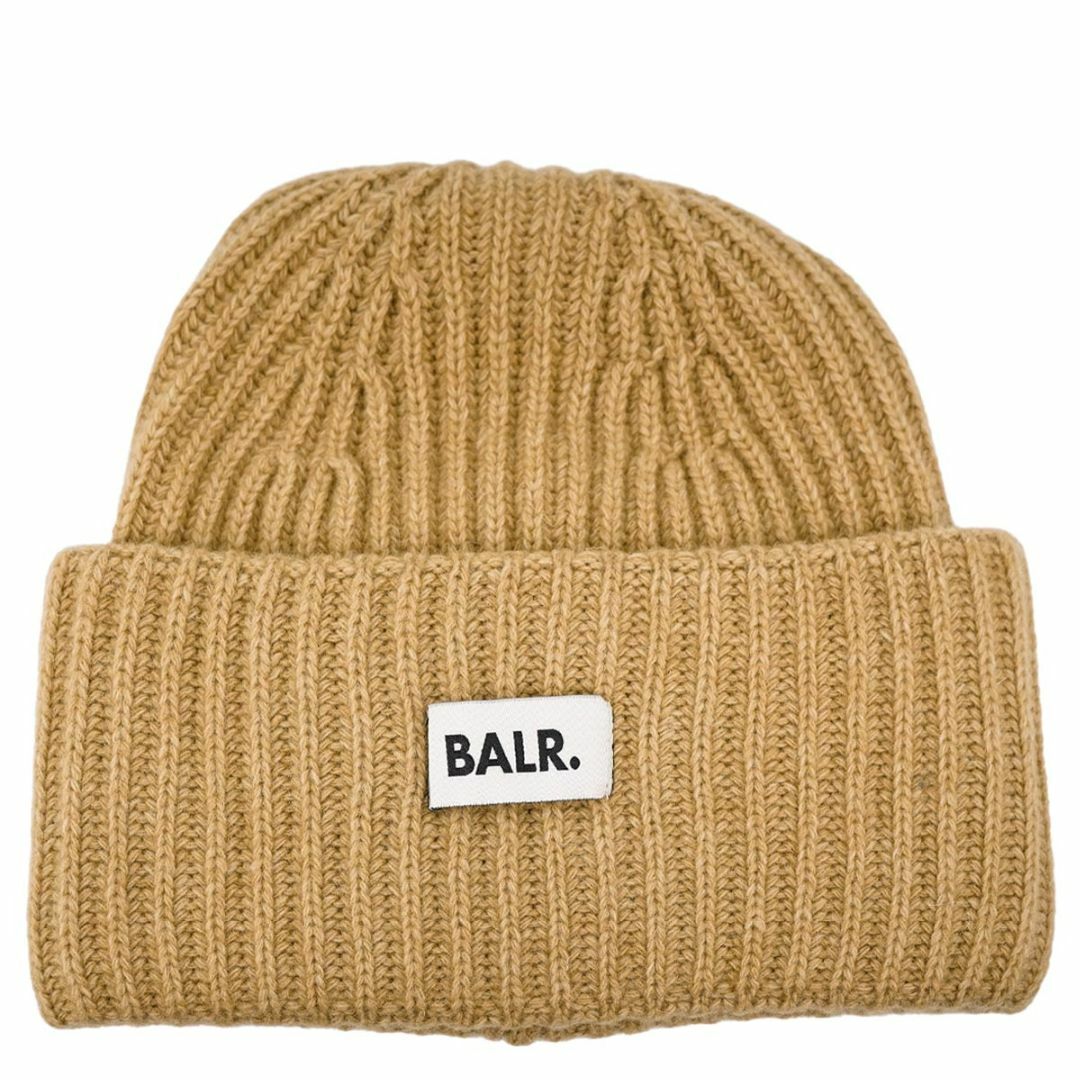 BALR ボーラー ニットキャップ 帽子 B6120.1002 Loulou Beanie 男女兼用 ベージュ メンズの帽子(ニット帽/ビーニー)の商品写真