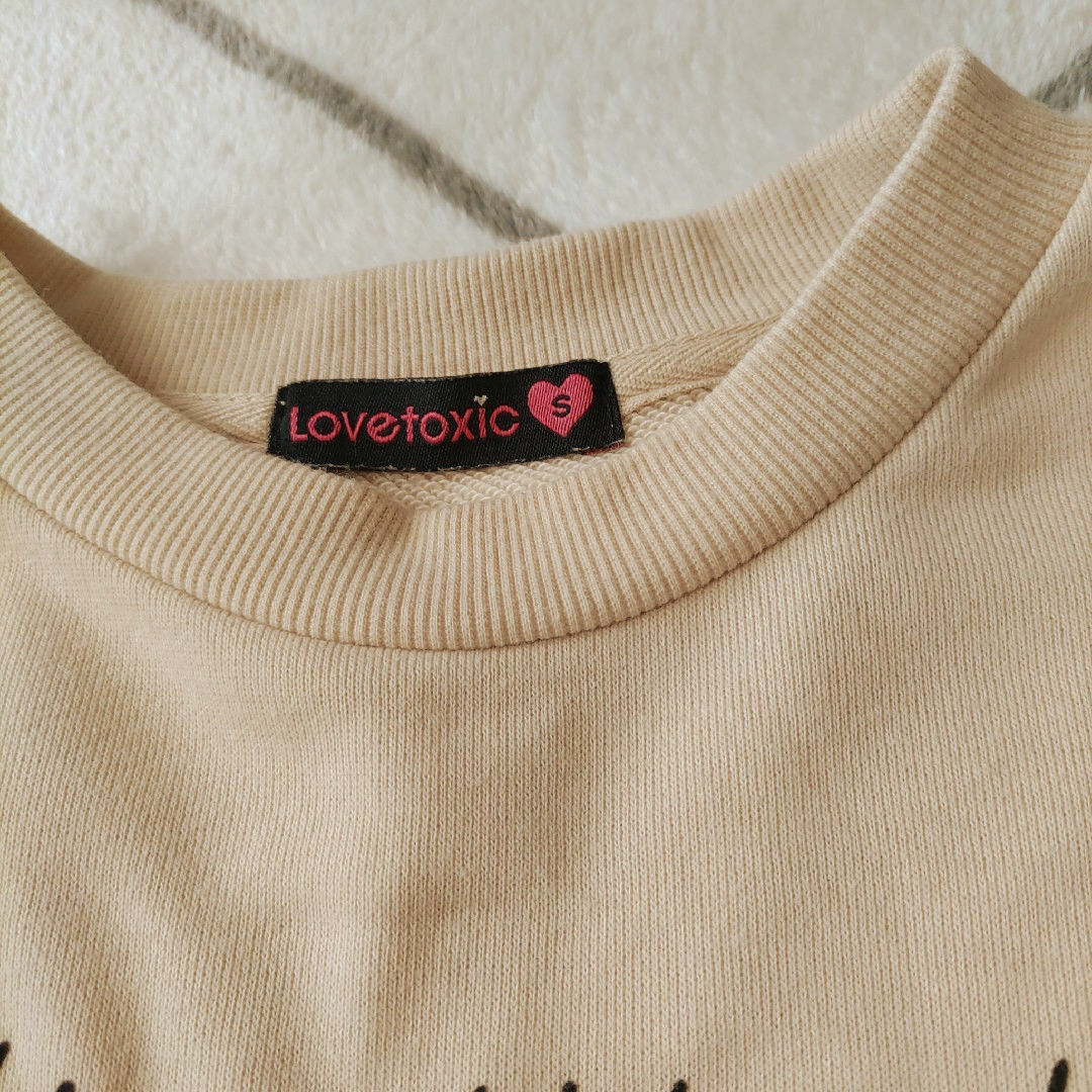 lovetoxic(ラブトキシック)の140　ラブトキ　トレーナー キッズ/ベビー/マタニティのキッズ服女の子用(90cm~)(Tシャツ/カットソー)の商品写真