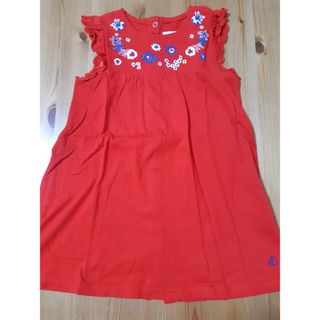 プチバトー(PETIT BATEAU)のpetit bateau☆ワンピース24m/86cm(ワンピース)