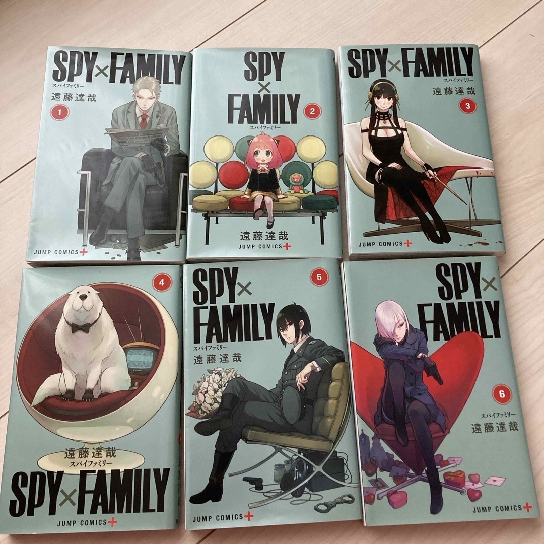 集英社(シュウエイシャ)のJUMP ＳＰＹ×ＦＡＭＩＬＹ　スパイファミリー　1巻から6巻 エンタメ/ホビーの漫画(その他)の商品写真