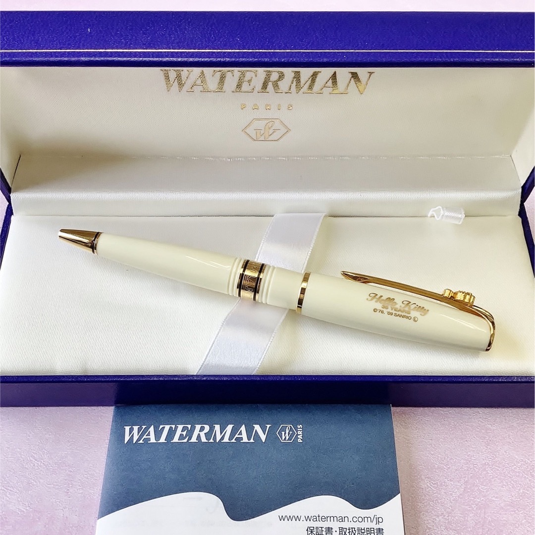 Waterman(ウォーターマン)の未使用 ウォーターマン ボールペン ハローキティ 限定 チャールストン インテリア/住まい/日用品の文房具(ペン/マーカー)の商品写真