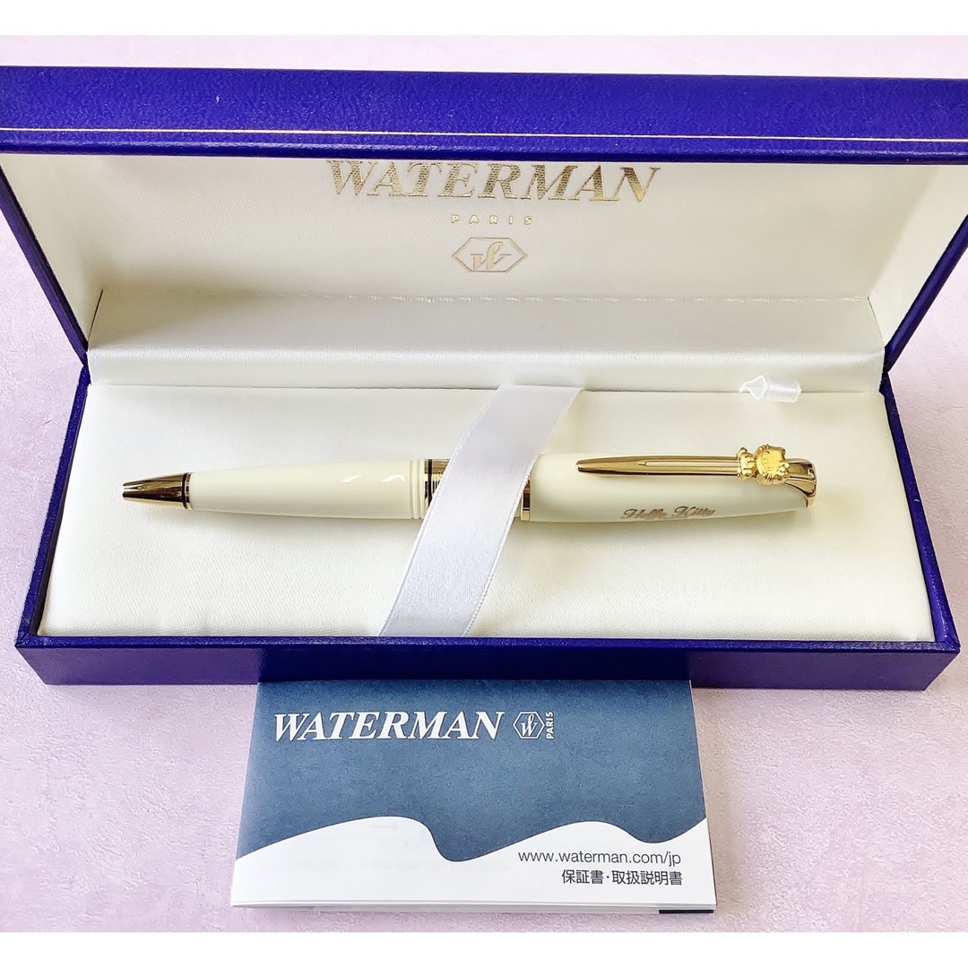 Waterman(ウォーターマン)の未使用 ウォーターマン ボールペン ハローキティ 限定 チャールストン インテリア/住まい/日用品の文房具(ペン/マーカー)の商品写真