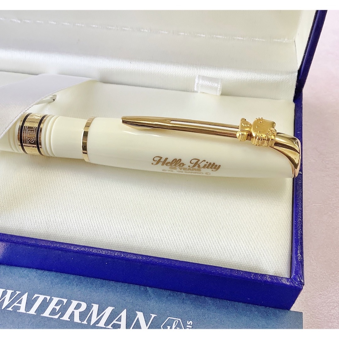 Waterman(ウォーターマン)の未使用 ウォーターマン ボールペン ハローキティ 限定 チャールストン インテリア/住まい/日用品の文房具(ペン/マーカー)の商品写真