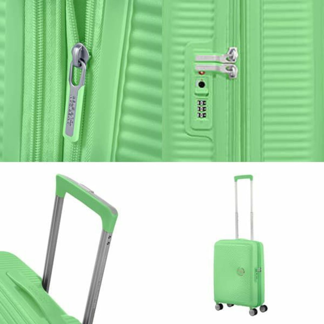 Samsonite(サムソナイト)の(KP0218)訳あり アメリカンツーリスター サウンドボックス55cmグリーン レディースのバッグ(スーツケース/キャリーバッグ)の商品写真