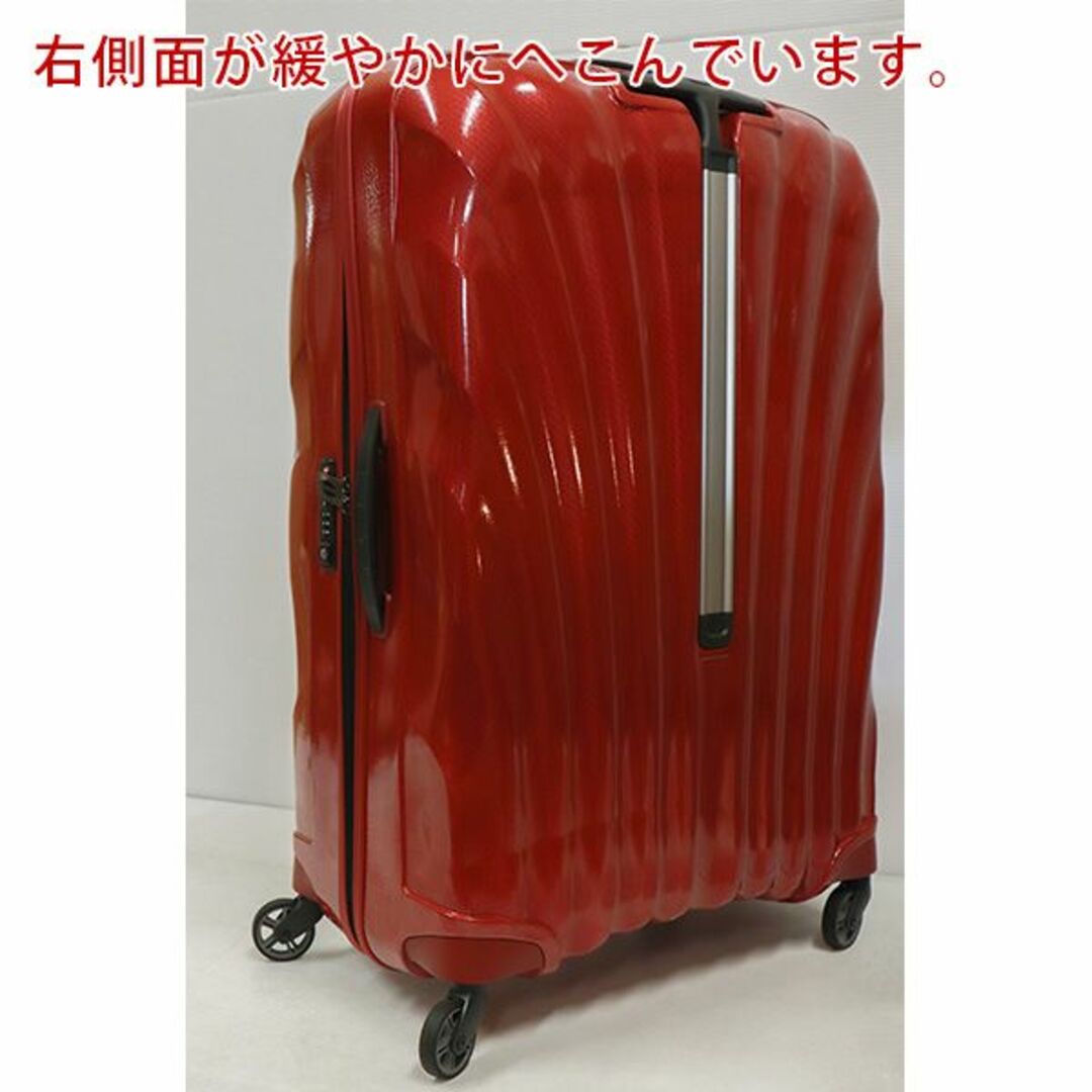 Samsonite(サムソナイト)の(KP0229)訳あり サムソナイト コスモライト 81cm レッド レディースのバッグ(スーツケース/キャリーバッグ)の商品写真