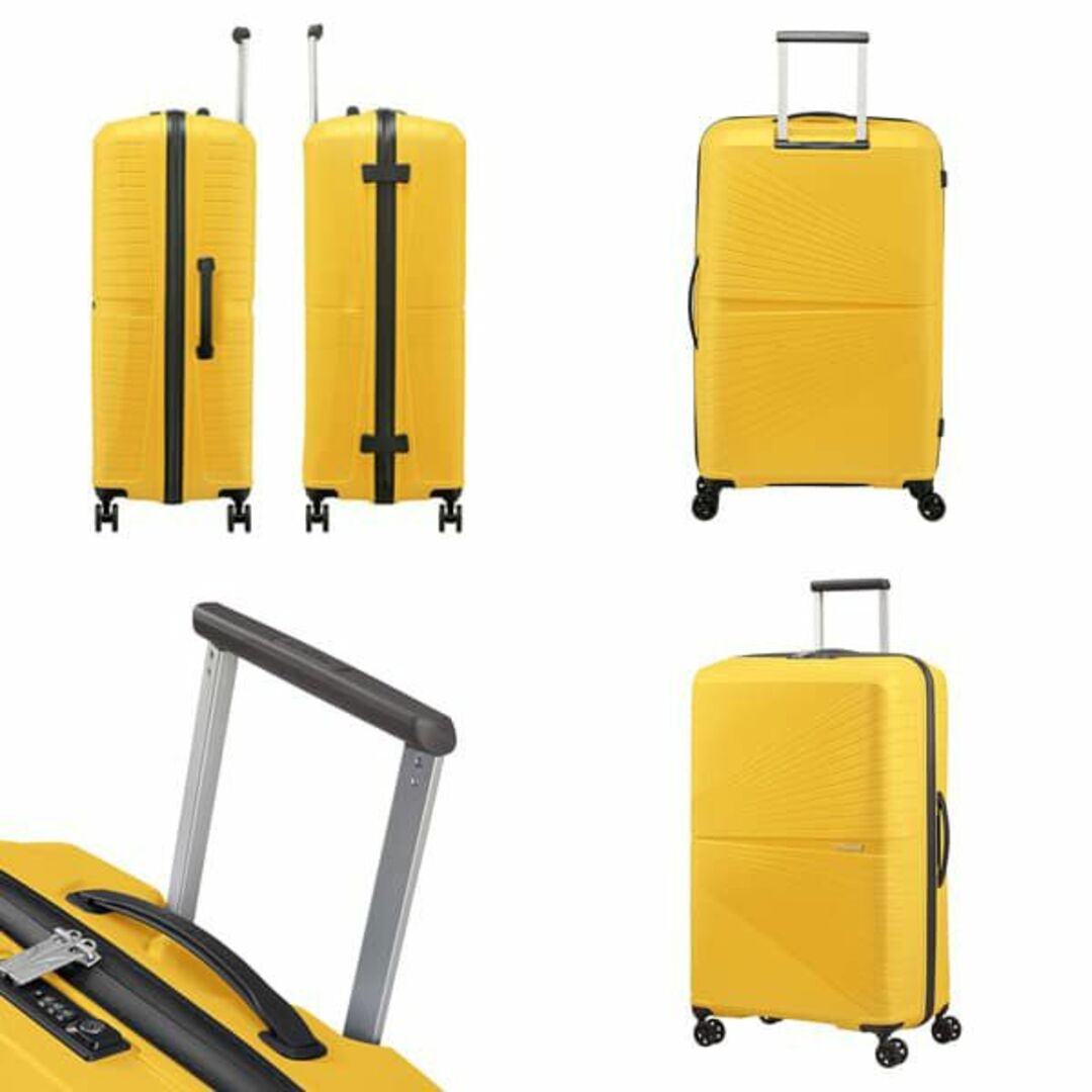 Samsonite(サムソナイト)の(KP0226)訳あり アメリカンツーリスター エアーコニック 77cm レモン レディースのバッグ(スーツケース/キャリーバッグ)の商品写真