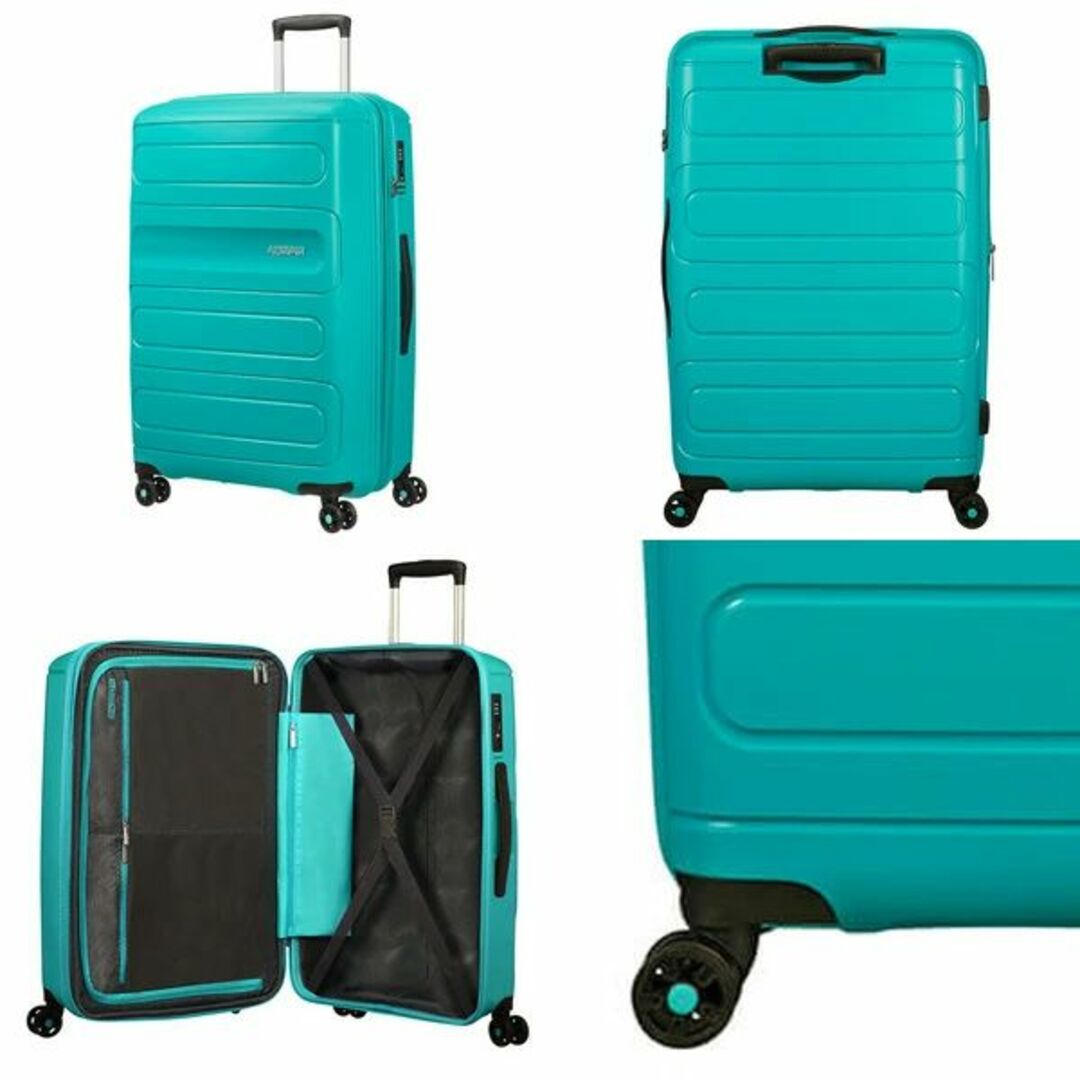 Samsonite(サムソナイト)の(KP0235)訳あり アメリカンツーリスター サンサイド 77cm ターコイズ レディースのバッグ(スーツケース/キャリーバッグ)の商品写真