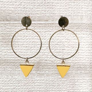 レディース アクセサリー ピアス ゴールド イエロー(ピアス)